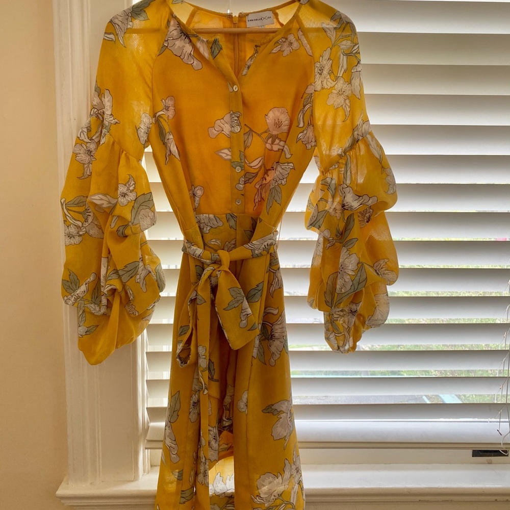 Beautiful floral dress perfect for spring